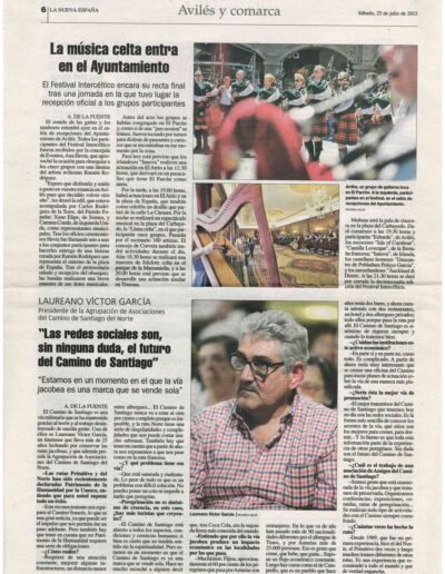 Accede a los artículos de prensa dedicados a la arpista e intérprete Camille Levecque